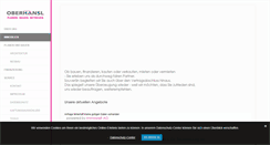 Desktop Screenshot of oberhansl.de